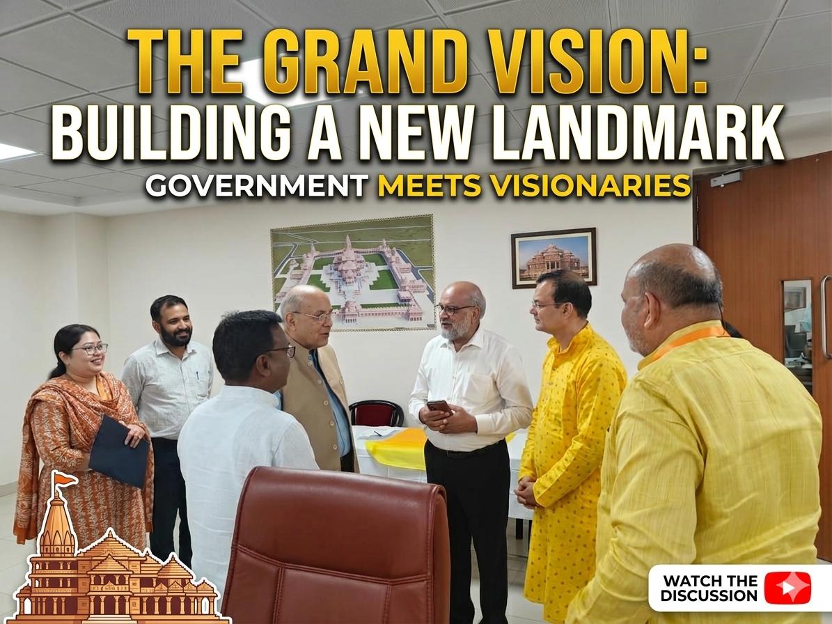 Shri Nripendra Mishra & Shri Champat Rai Meeting